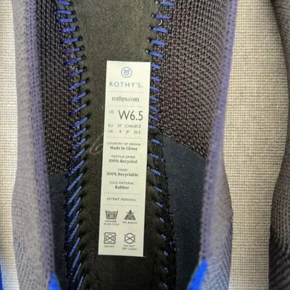 ROTHY'S THE FLAT in BLACK - Picture 6 of 7